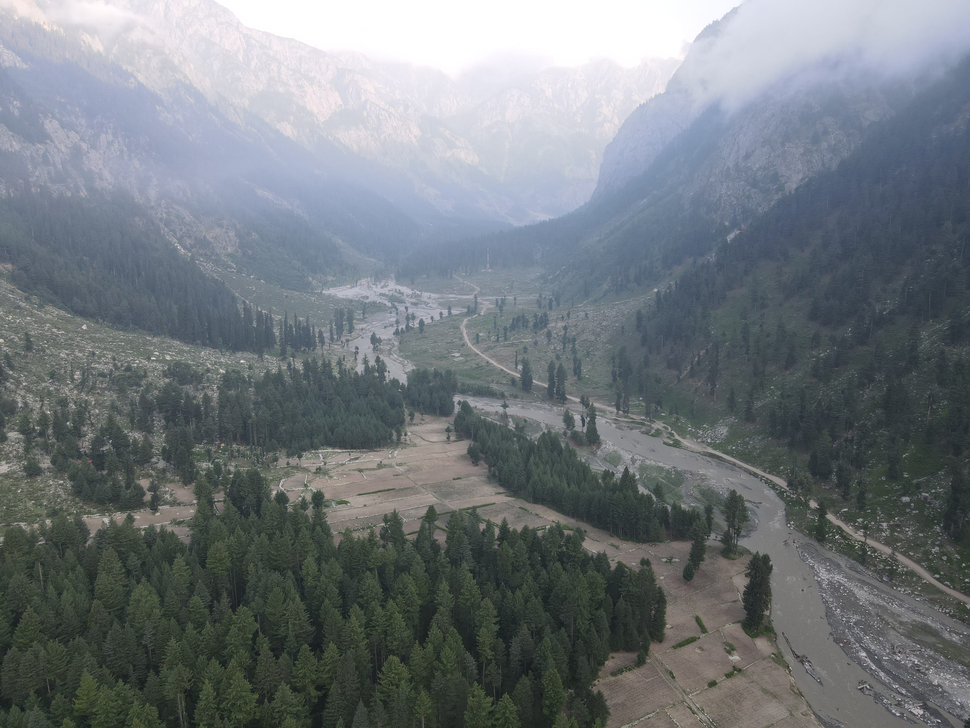 Kumrat Valley aerial — Hindu Kush