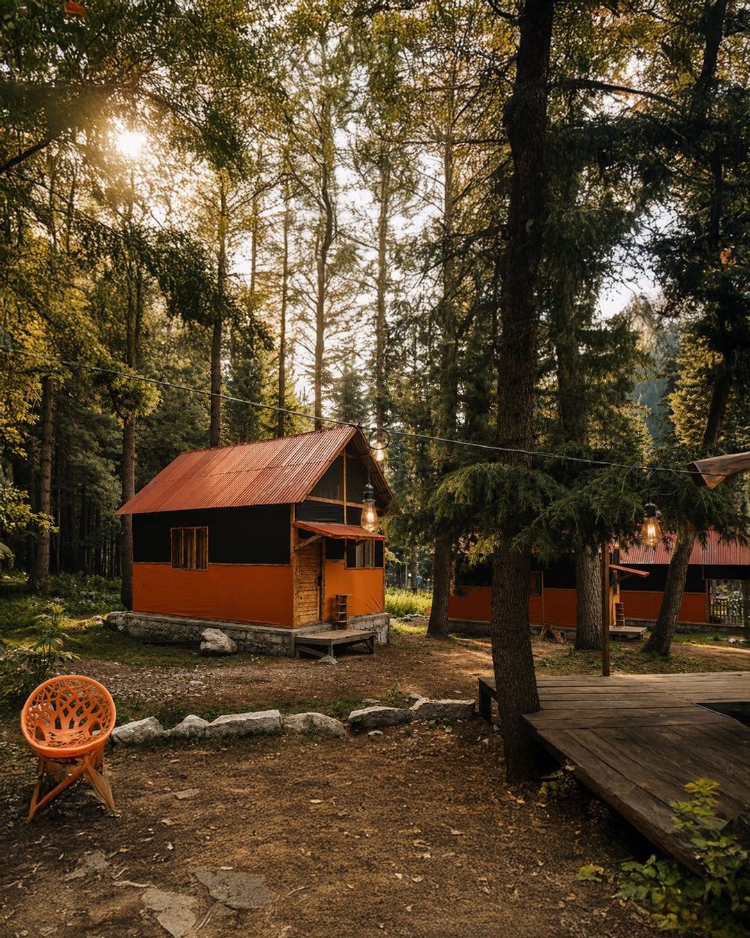 Deluxe Loft among deodar trees in Kumrat